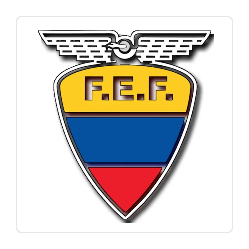 Ecuador National Soccer Team Full Color Vinyl Decal