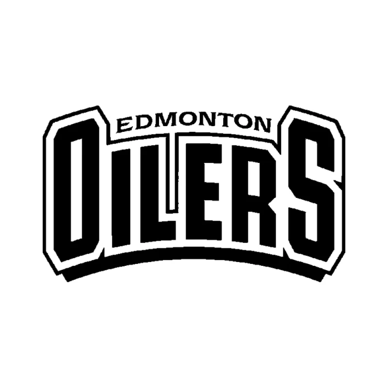 Edmonton Oilers - Design 2 - Die Cut Vinyl Decal - Custom Size