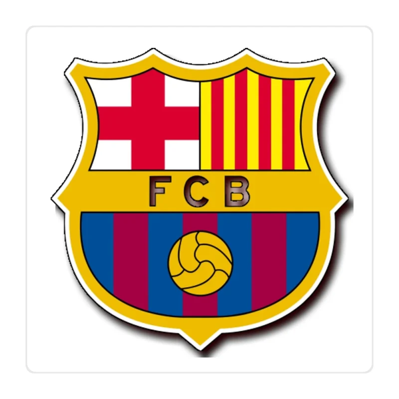 FC Barcelona Full Color Vinyl Decal
