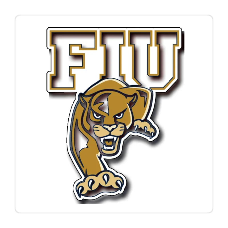 Florida International University Full Color Vinyl Decal - Custom Size