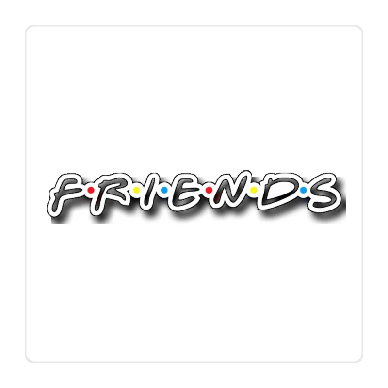 Friends Full Color Vinyl Decal