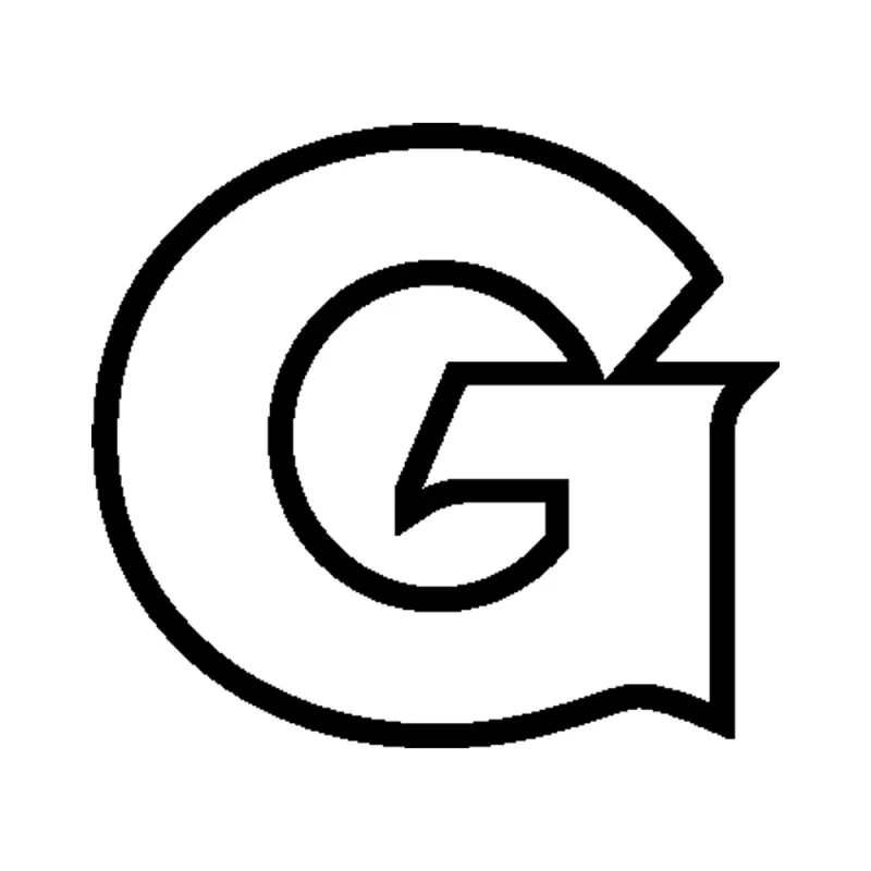 Georgetown Hoyas Vinyl Decal - Custom Size