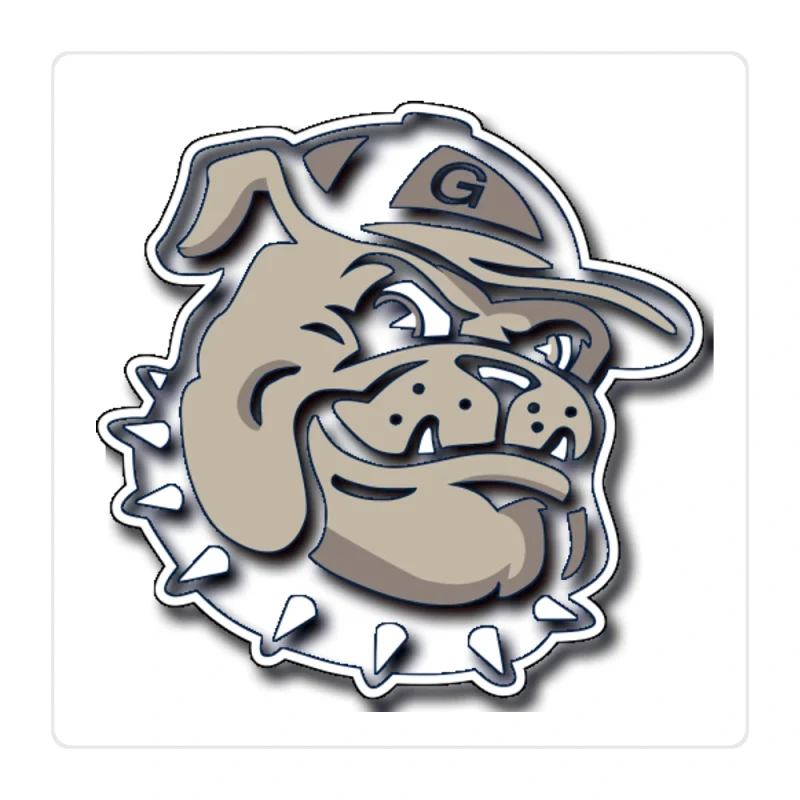 Georgetown University Hoyas Full Color Vinyl Decal - Custom Size