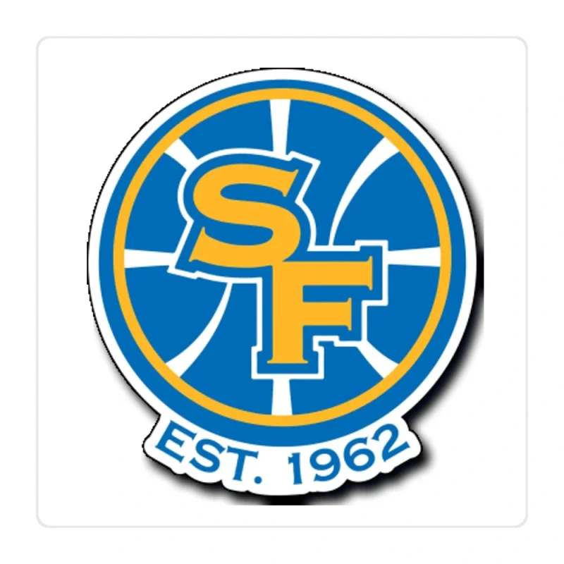 Golden State Warriors Full Color Vinyl Sticker - Custom Size