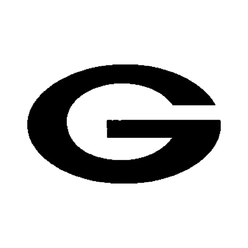 Green Bay Packers - G - Design 1 - Die Cut Vinyl Decal - Custom Size