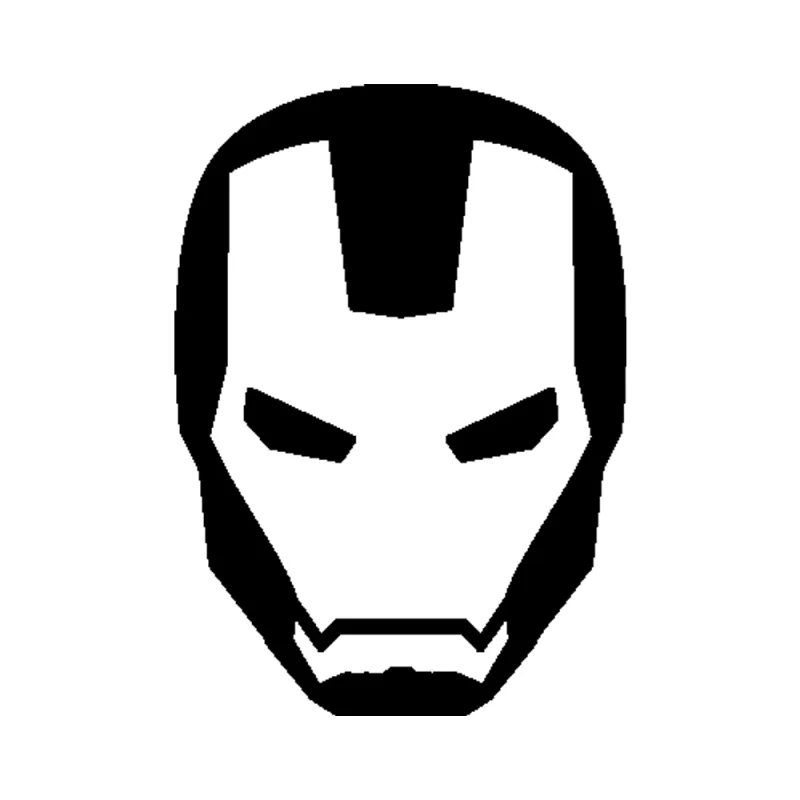Iron Man Vinyl Decal - Custom Size