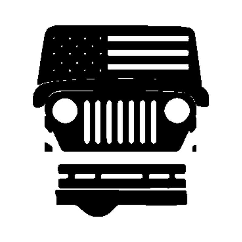 Jeep Vinyl Decal - Custom Size