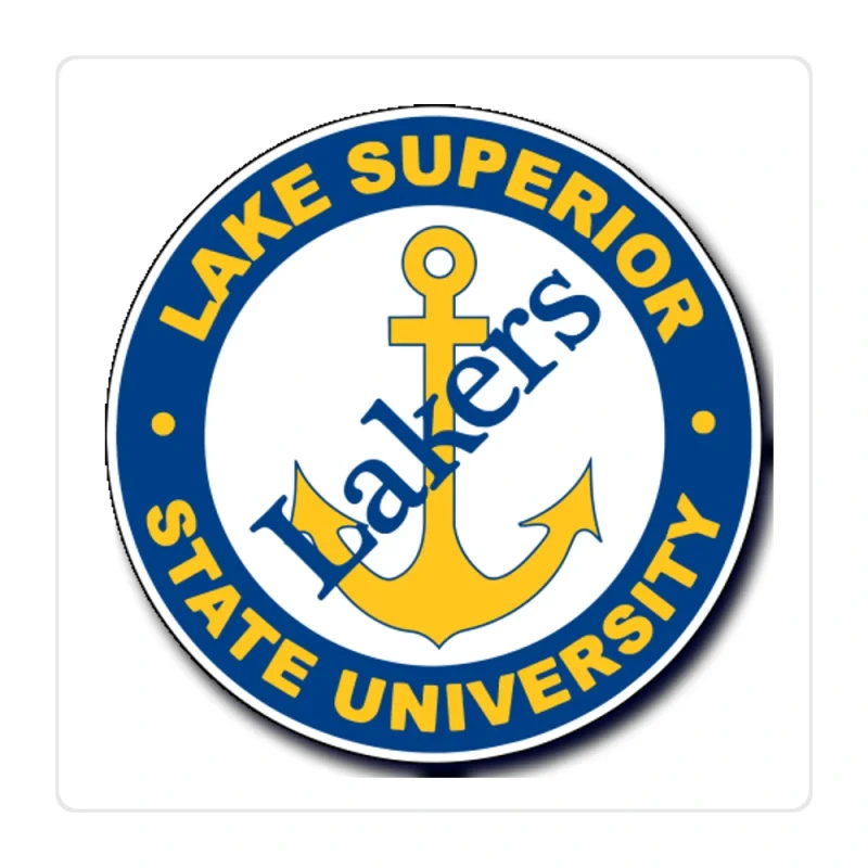 Lake Superior State University Full Color Vinyl Decal - Custom Size