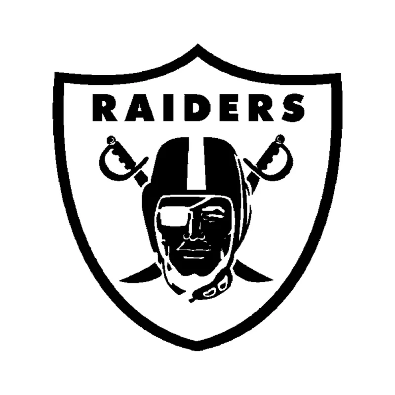 Las Vegas Raiders - Design 2 - Die Cut Vinyl Decal - Custom Size