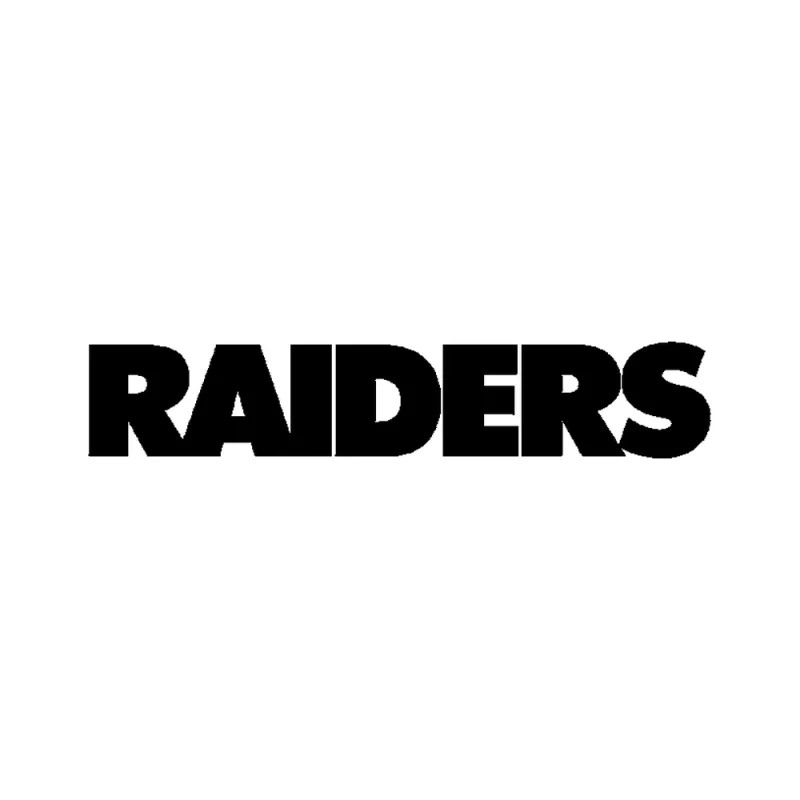 Las Vegas Raiders - Design 3 - Die Cut Vinyl Decal - Custom Size