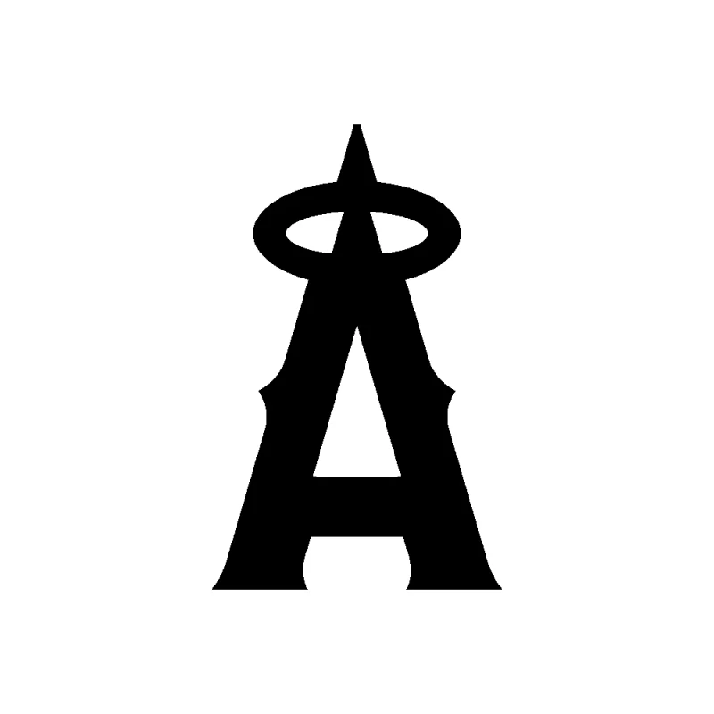 Los Angeles Angels - Design 1 - Die Cut Vinyl Decal - Custom Size