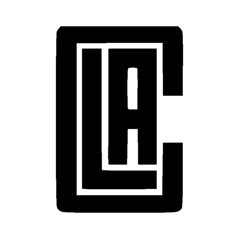 Los Angeles Clippers - Design 3 - Die Cut Vinyl Decal - Custom Size