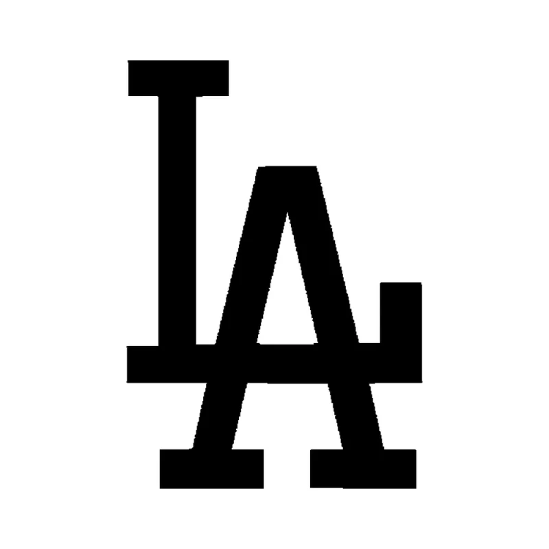 Los Angeles Dodgers - Design 1 - Die Cut Vinyl Decal - Custom Size