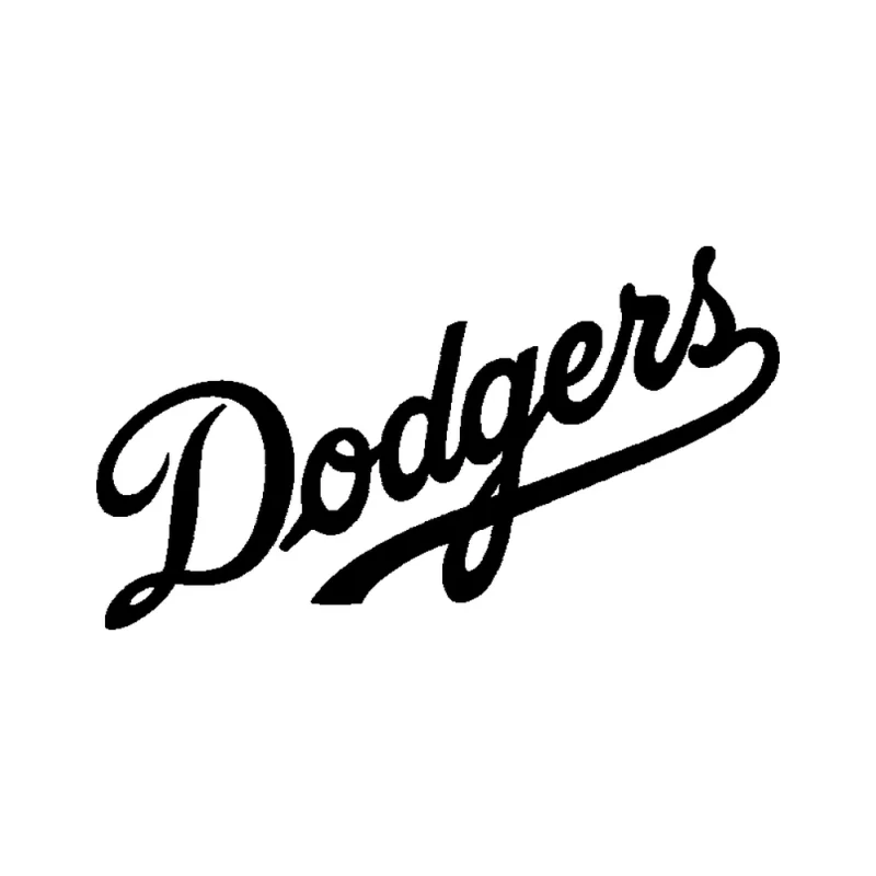 Los Angeles Dodgers - Design 2 - Die Cut Vinyl Decal - Custom Size