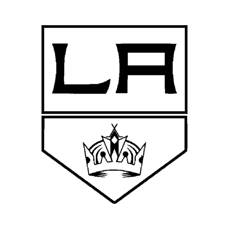 Los Angeles Kings - Design 1 - Die Cut Vinyl Decal - Custom Size