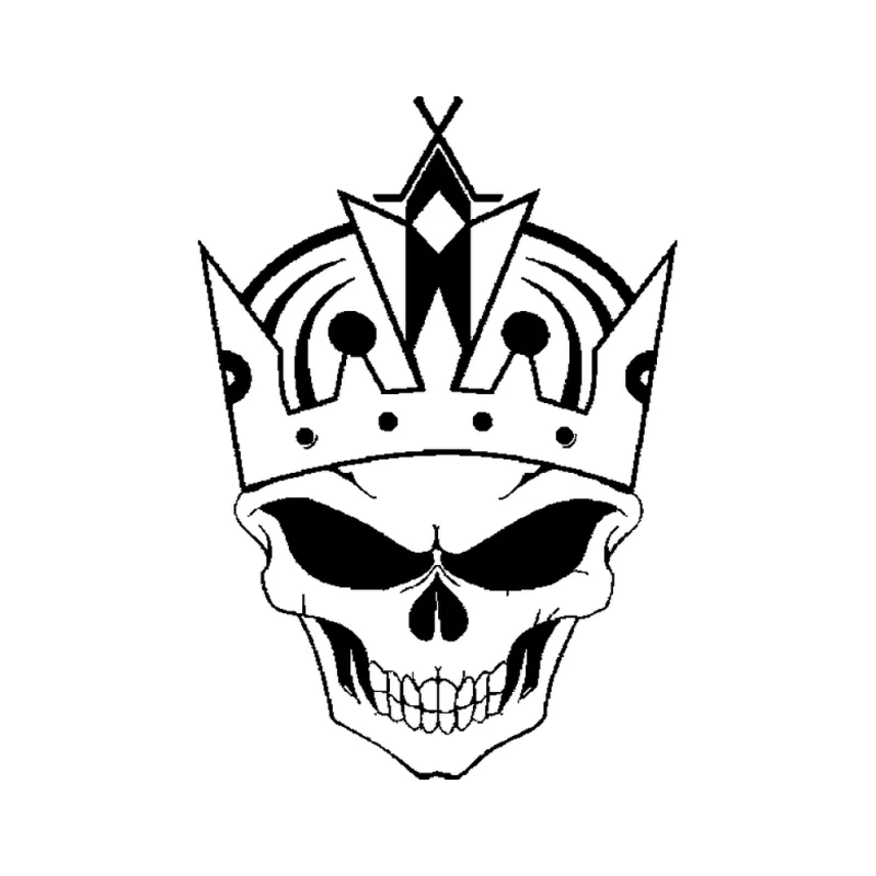 Los Angeles Kings - Design 2 - Die Cut Vinyl Decal - Custom Size