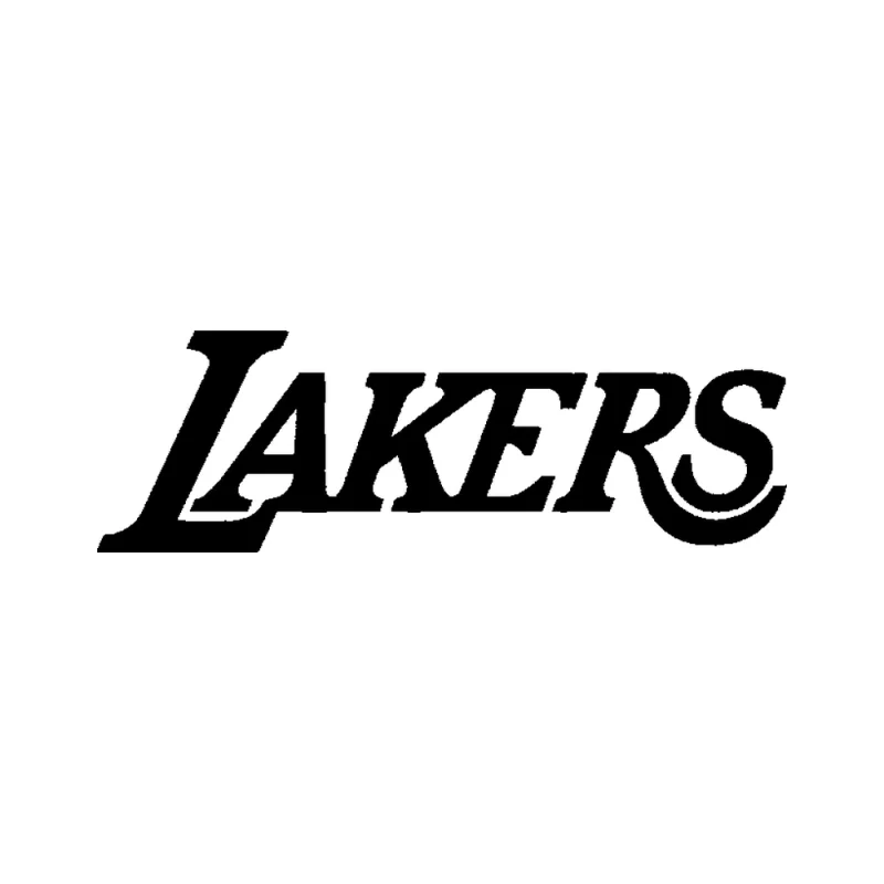 Los Angeles Lakers - Design 2 - Die Cut Vinyl Decal - Custom Size