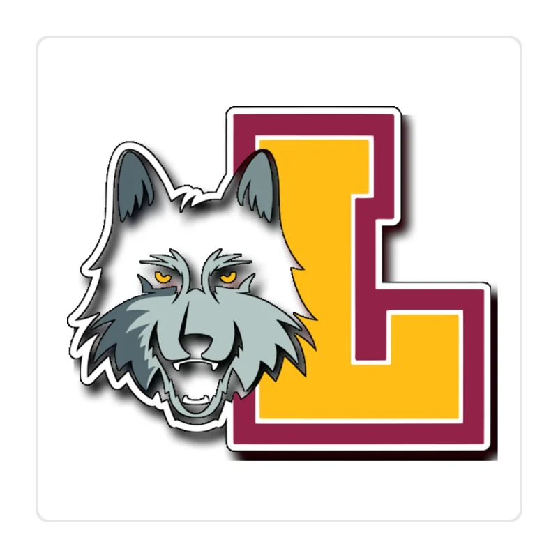 Loyola Ramblers Full Color Vinyl Decal - Custom Size