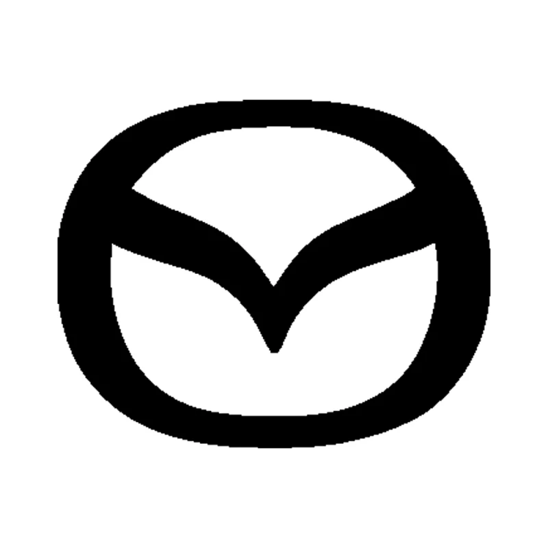 Mazda Logo Vinyl Decal - Custom Size