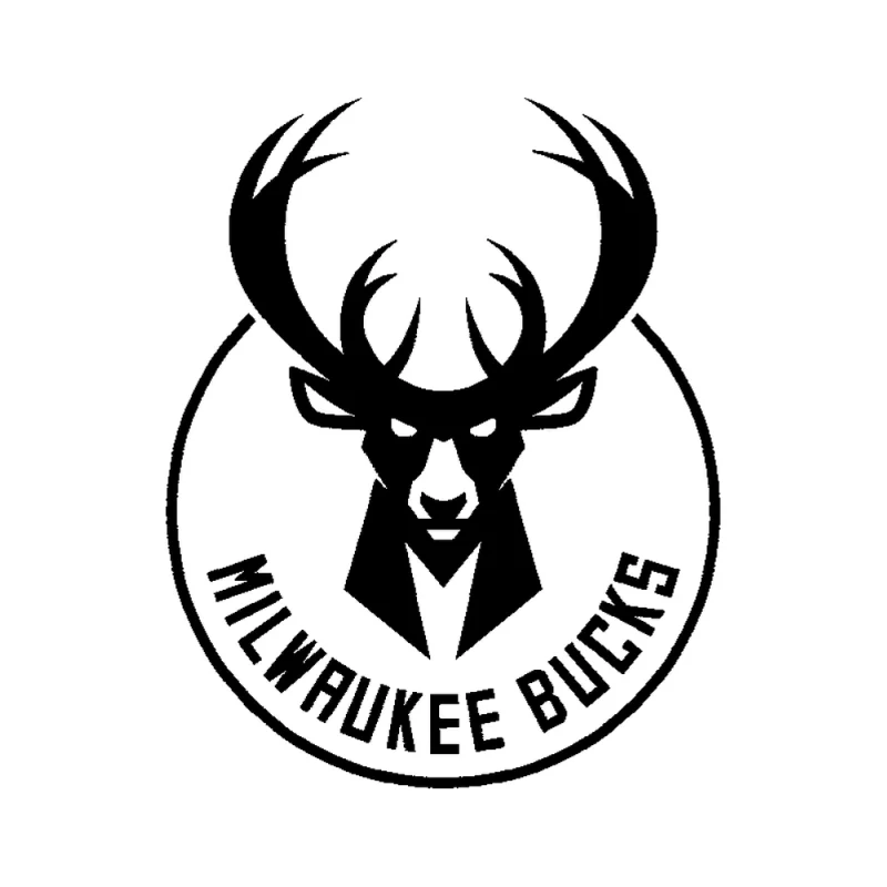 Milwaukee Bucks - Design 1 - Die Cut Vinyl Decal - Custom Size