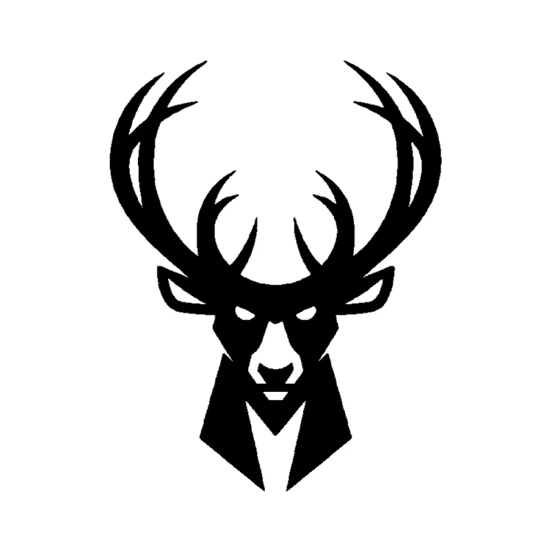 Milwaukee Bucks - Design 2 - Die Cut Vinyl Decal - Custom Size