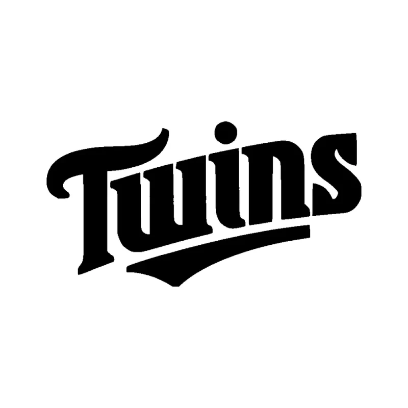 Minnesota Twins - Design 1 - Die Cut Vinyl Decal - Custom Size