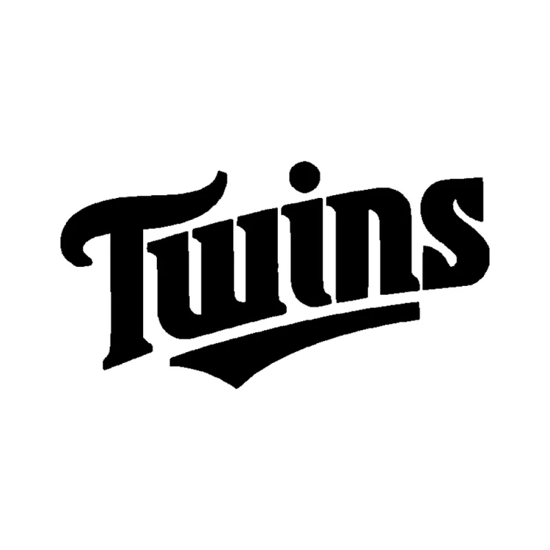 Minnesota Twins - Design 1 - Die Cut Vinyl Decal - Custom Size