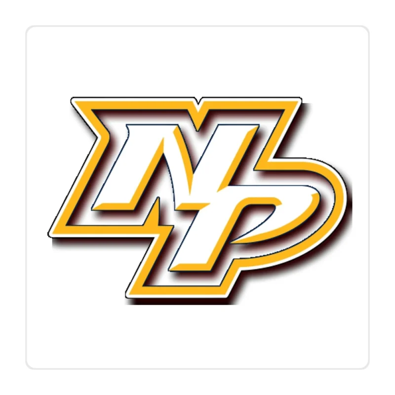 Nashville Predators - NP - Full Color Vinyl Sticker - Custom Size