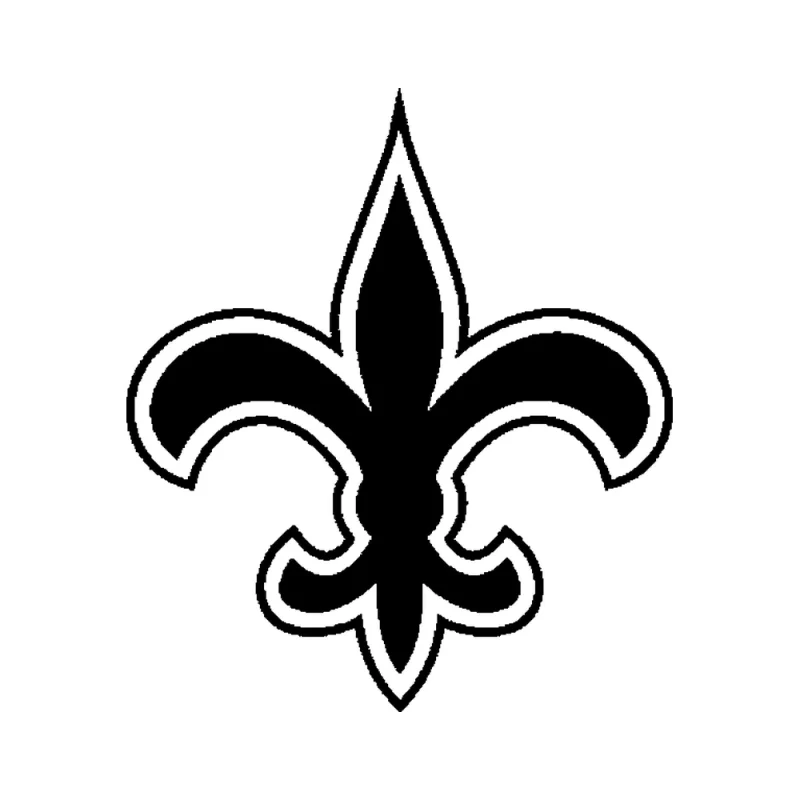 New Orleans Saints - Design 1 - Die Cut Vinyl Decal - Custom Size