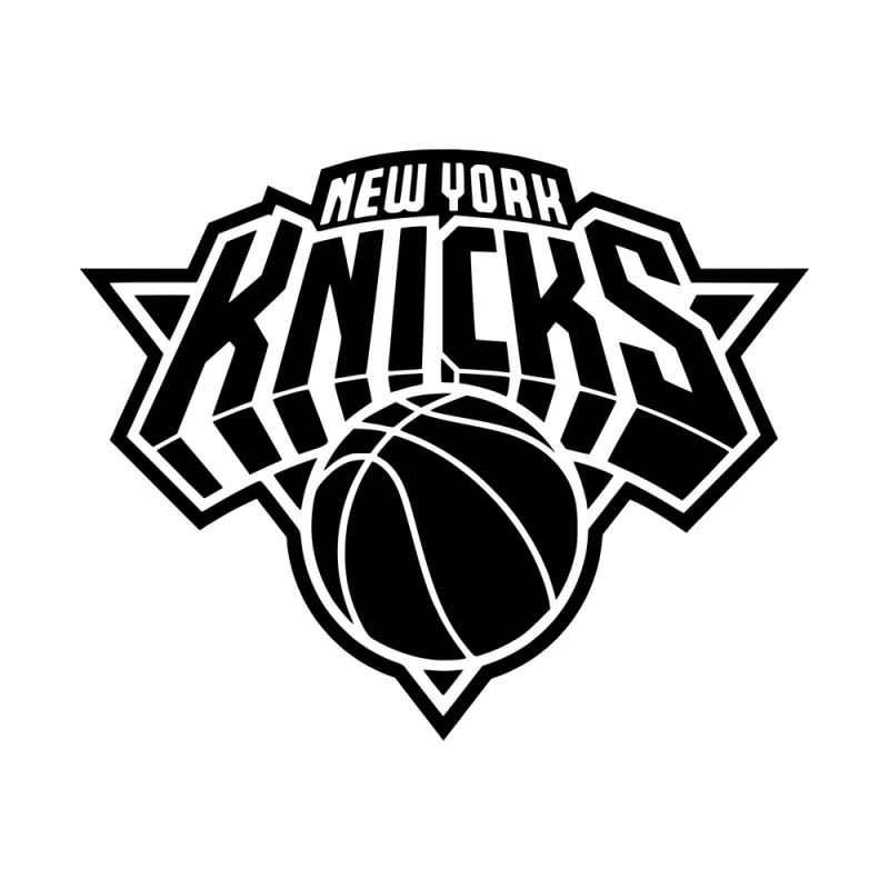 New York Knicks 1 - Die Cut Vinyl Decal - Custom Size