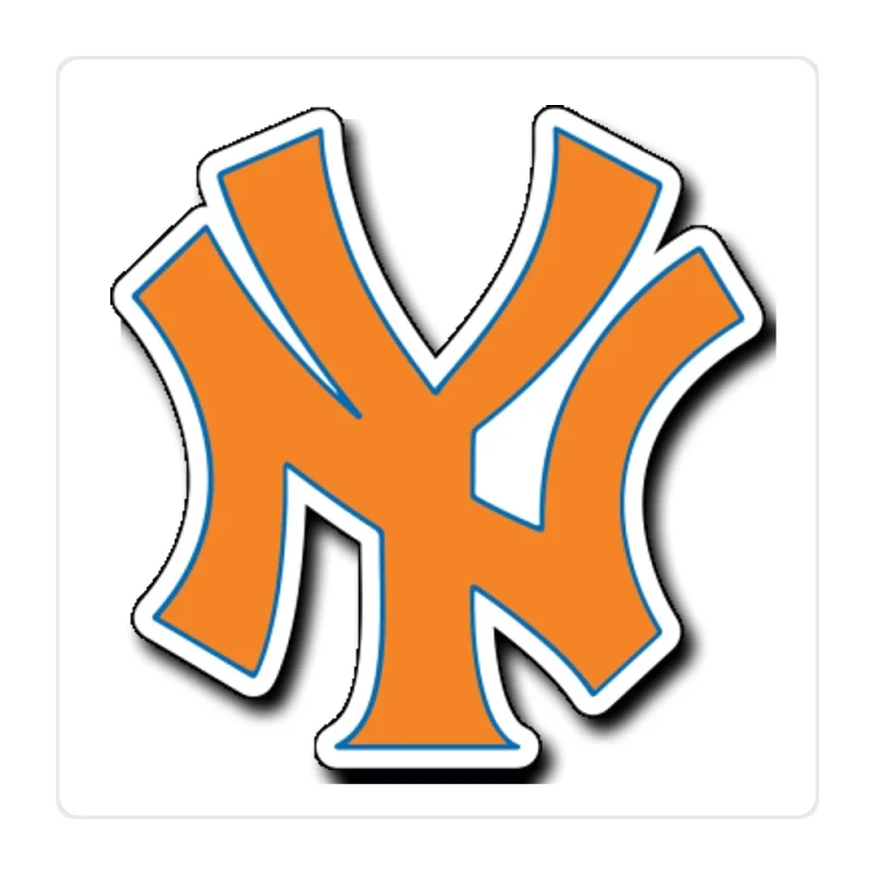 New York Knicks Full Color Vinyl Sticker - Custom Size