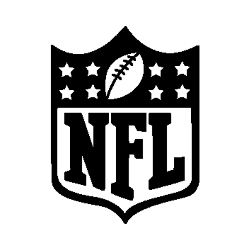NFL Logo Vinyl Decal - Custom Size