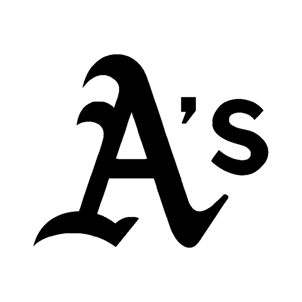 Oakland Athletics - Design 1 - Die Cut Vinyl Decal - Custom Size