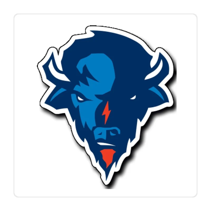 Oklahoma City Thunder Full Color Vinyl Sticker - Custom Size