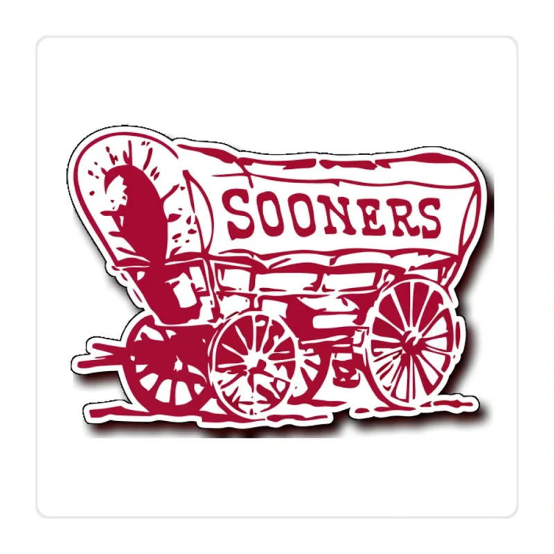 Oklahoma Sooners Full Color Vinyl Decal - Custom Size