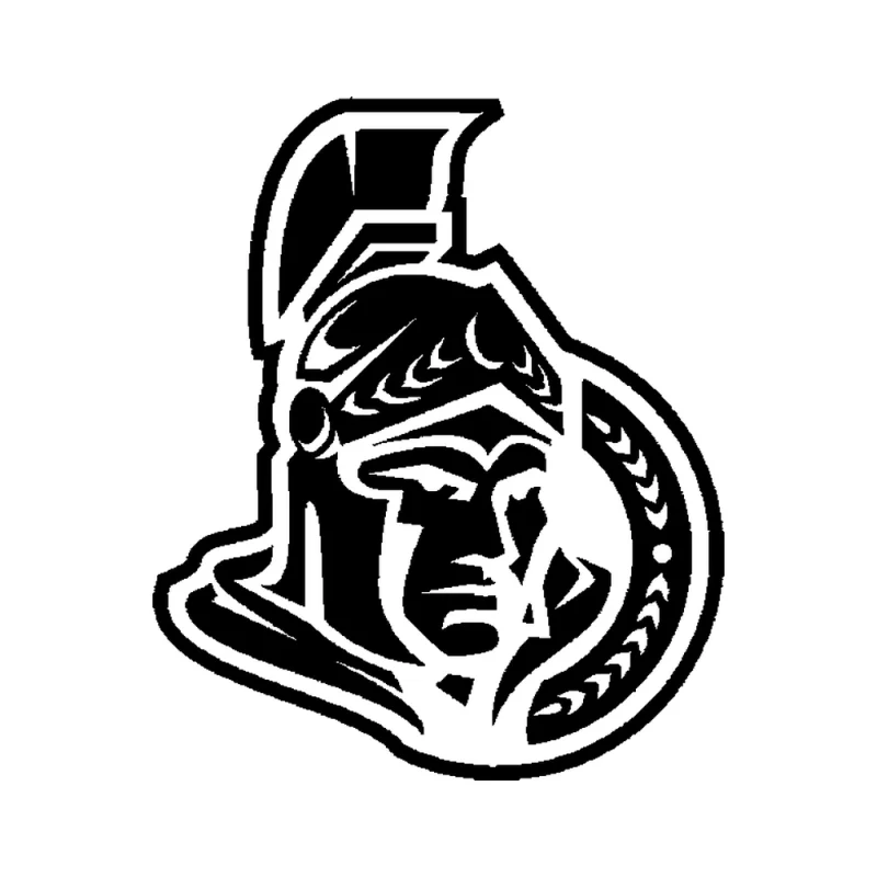 Ottawa Senators - Design 1 - Die Cut Vinyl Decal - Custom Size