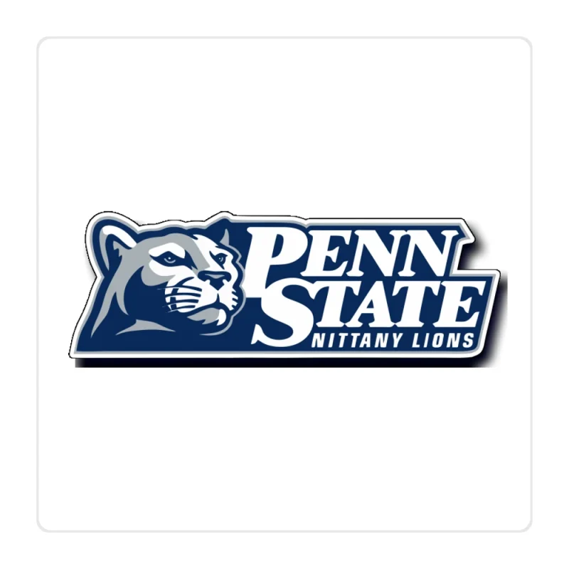 Penn State Full Color Vinyl Decal - Custom Size