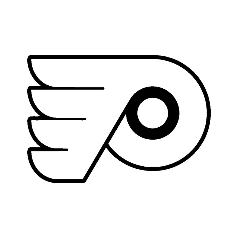 Philadelphia Flyers - Design 1 - Die Cut Vinyl Decal - Custom Size