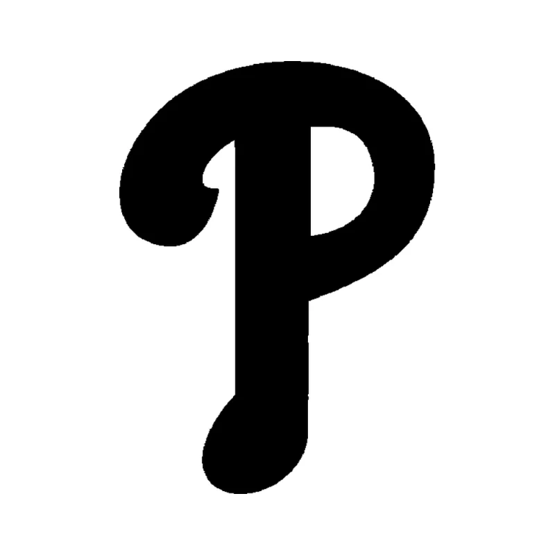 Philadelphia Phillies - Design 1 - Die Cut Vinyl Decal - Custom Size