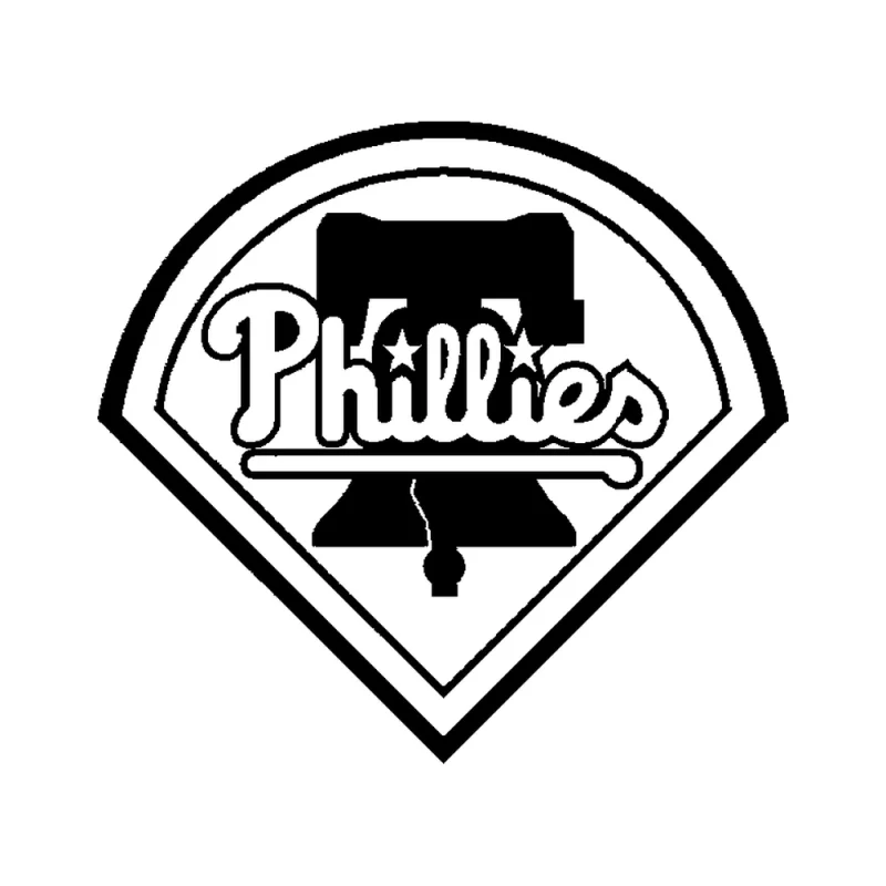 Philadelphia Phillies - Design 3 - Die Cut Vinyl Decal - Custom Size