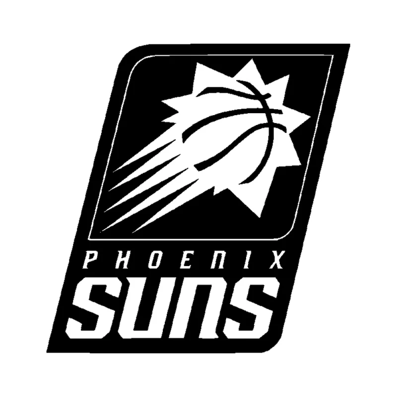 Phoenix Suns - Design 1 - Die Cut Vinyl Decal - Custom Size