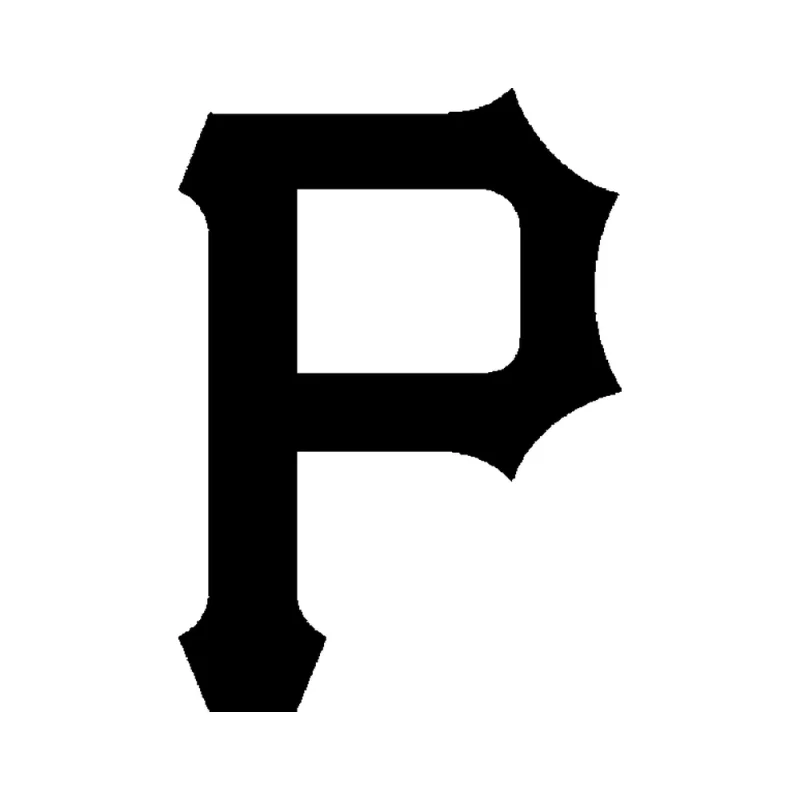 Pittsburgh Pirates - Design 1 - Die Cut Vinyl Decal - Custom Size