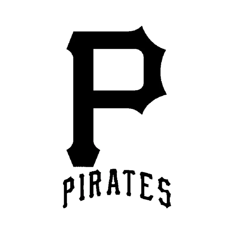 Pittsburgh Pirates - Design 2 - Die Cut Vinyl Decal - Custom Size