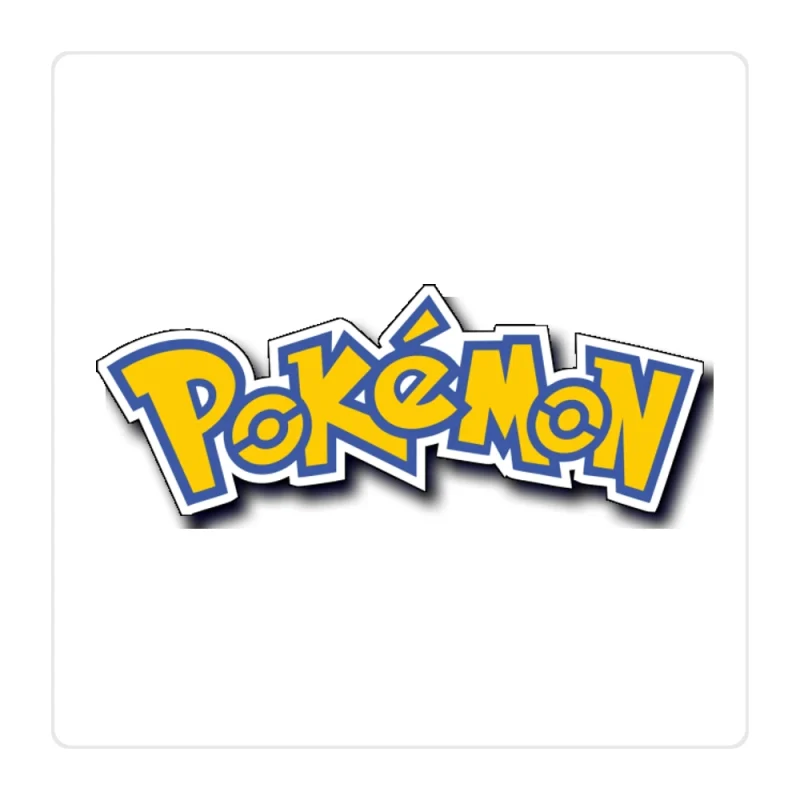 Pokémon Logo Full Color Vinyl Decal