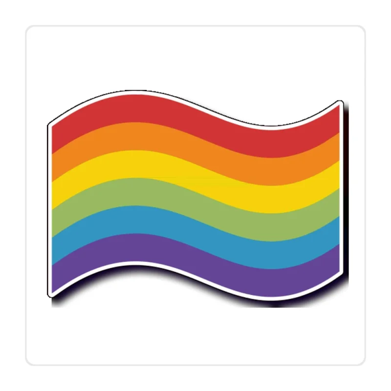 Pride Full Color Vinyl Decals - Custom Size