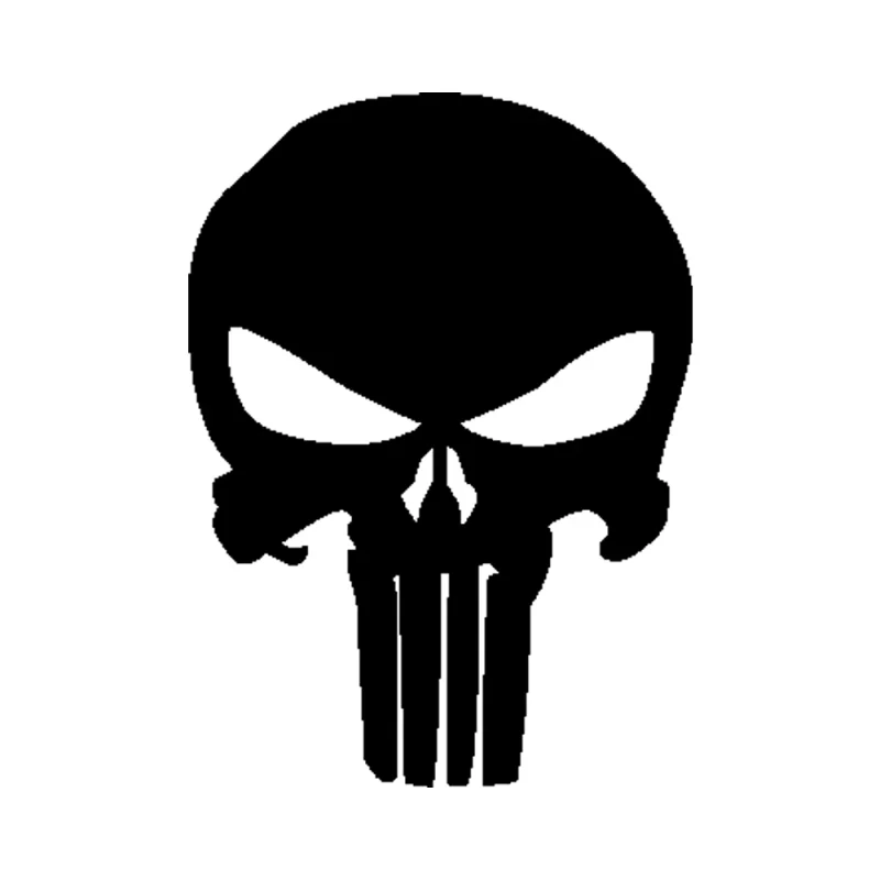 Punisher Vinyl Decal - Custom Size
