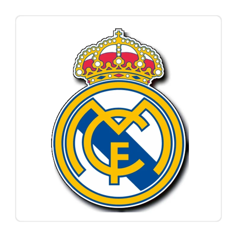 Real Madrid CF Full Color Vinyl Decal