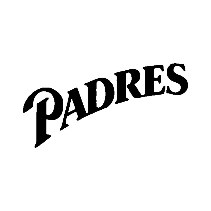 San Diego Padres - Design 2 - Die Cut Vinyl Decal - Custom Size