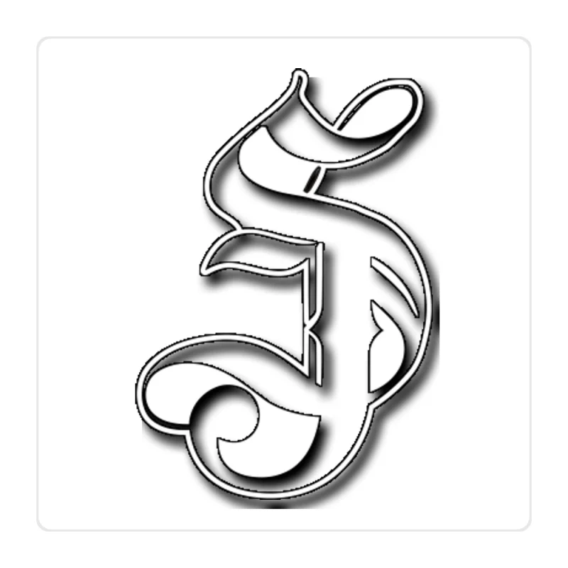 San Jose Sharks - SJ Cursive - Full Color Vinyl Sticker - Custom Size