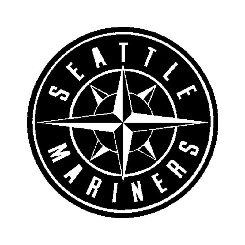 Seattle Mariners - Design 2 - Die Cut Vinyl Decal - Custom Size